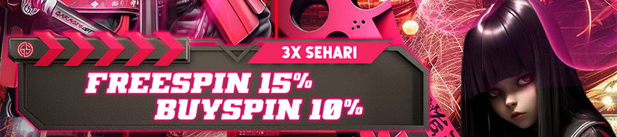 EVENT FREESPIN MURNI 15% & BUY SPIN 10% PRAGMATIC PLAY
